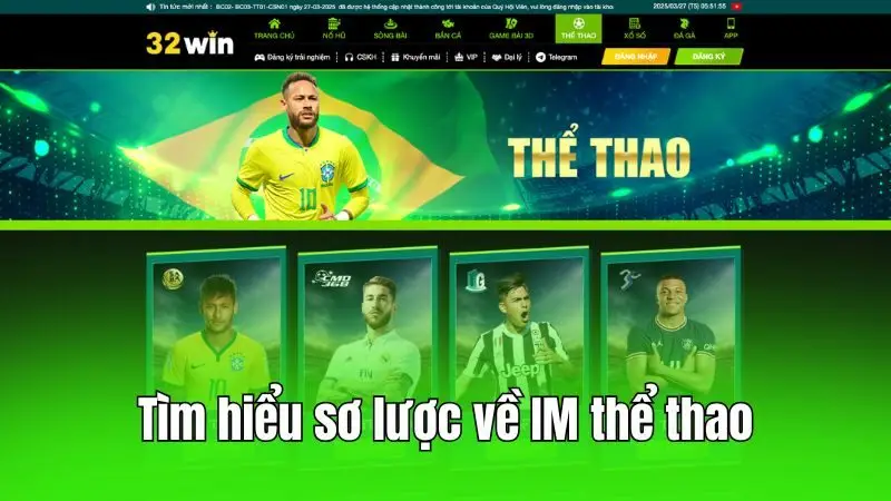 Sơ lược về IM thể thao cho các tân binh!