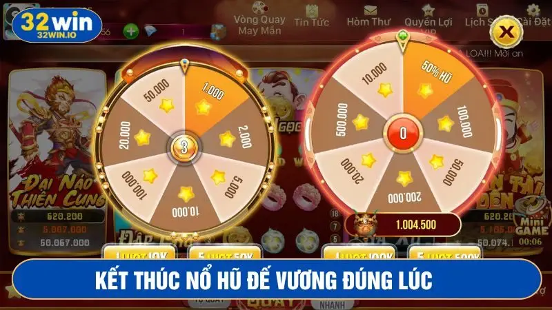 Tính số lượt quay để dừng hũ đúng lúc